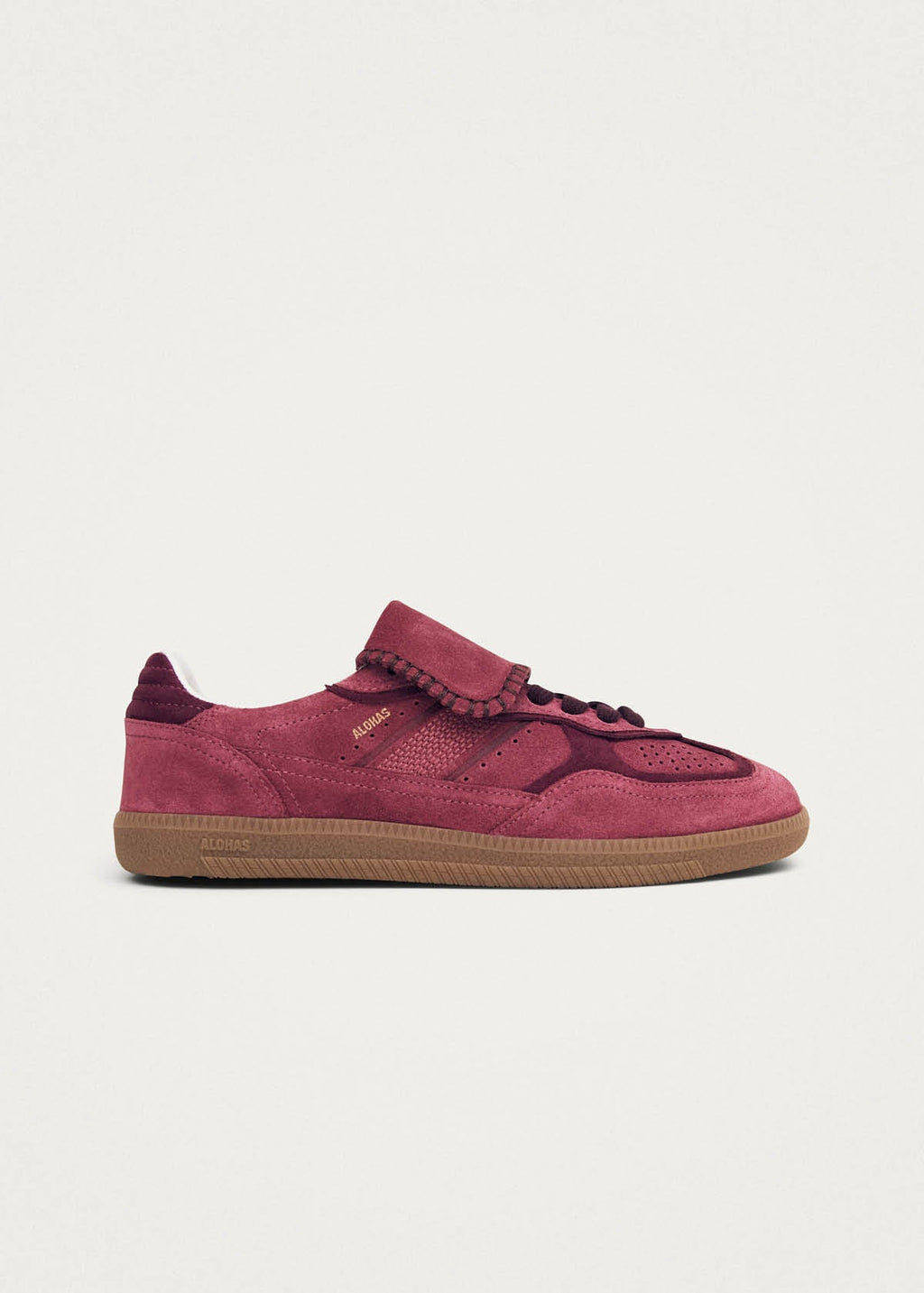 Tb.490 Club Suede Leather Sneakers Raspberry
