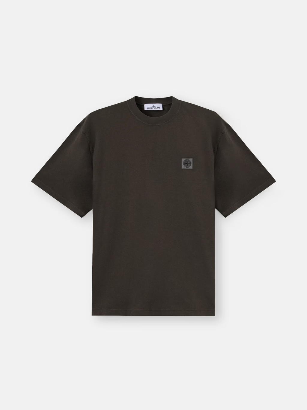 COMBED ORGANIC COTTON T-SHIRT COAL GREY