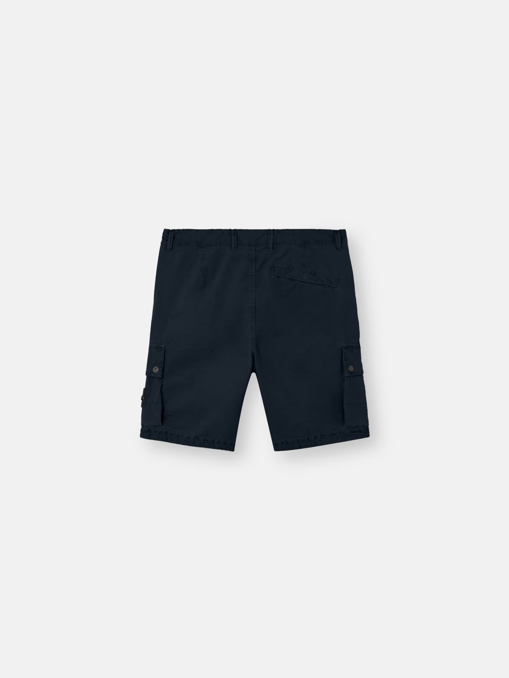 ORGANIC COTTON TWILL SHORTS NAVY BLUE