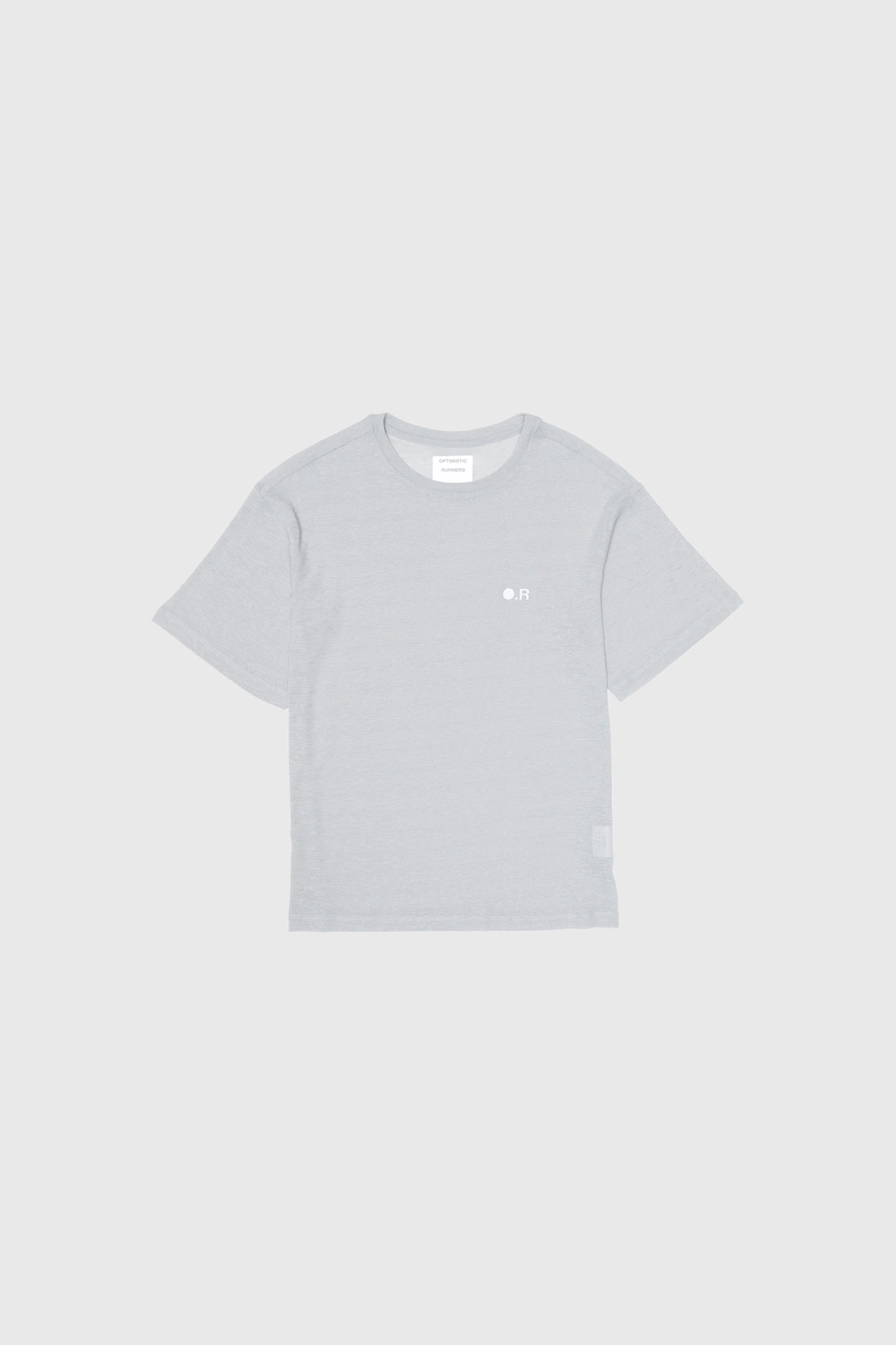 Textured T-shirt Grey
