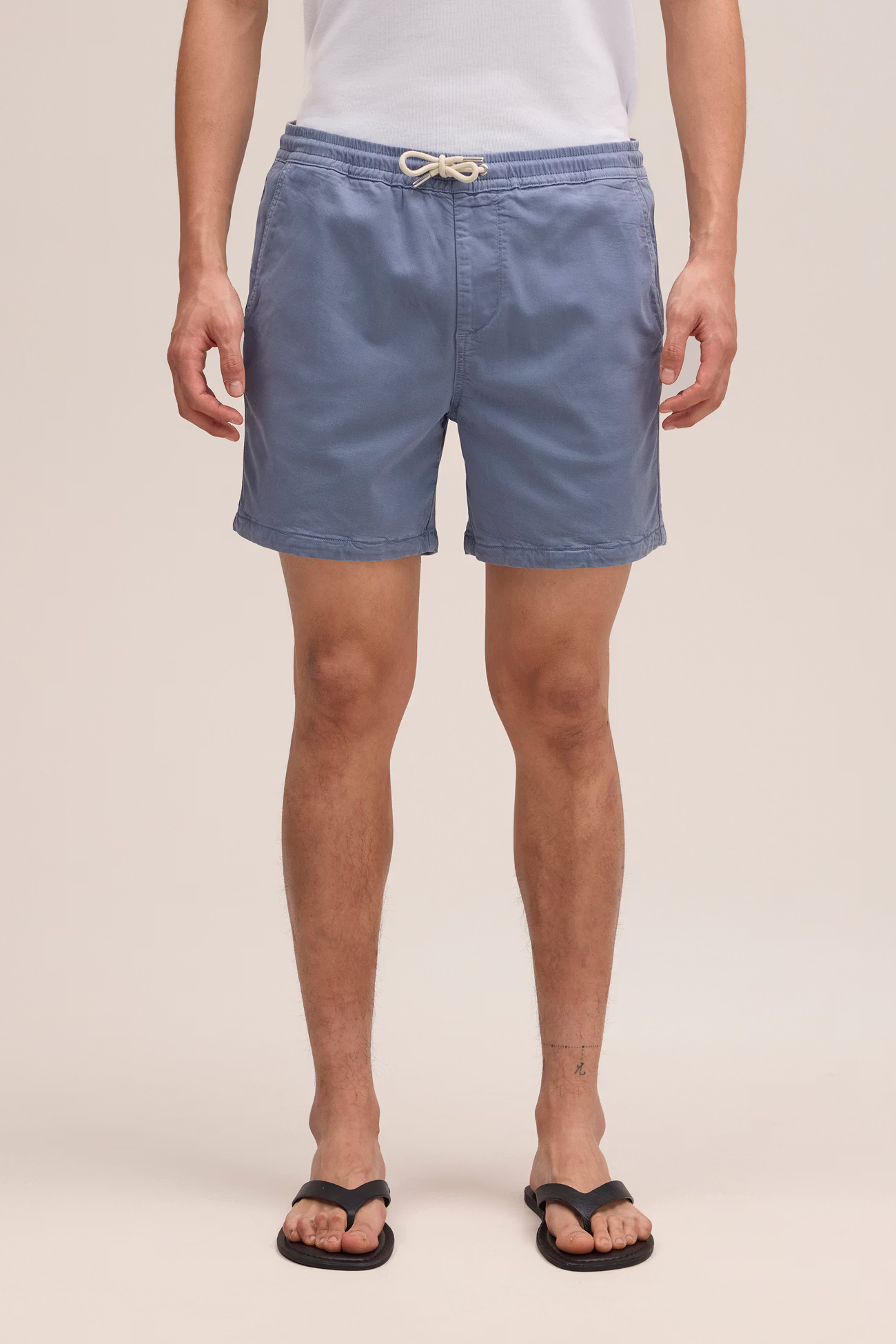 Gregor Lyocell blend Shorts 1154 Stone Blue