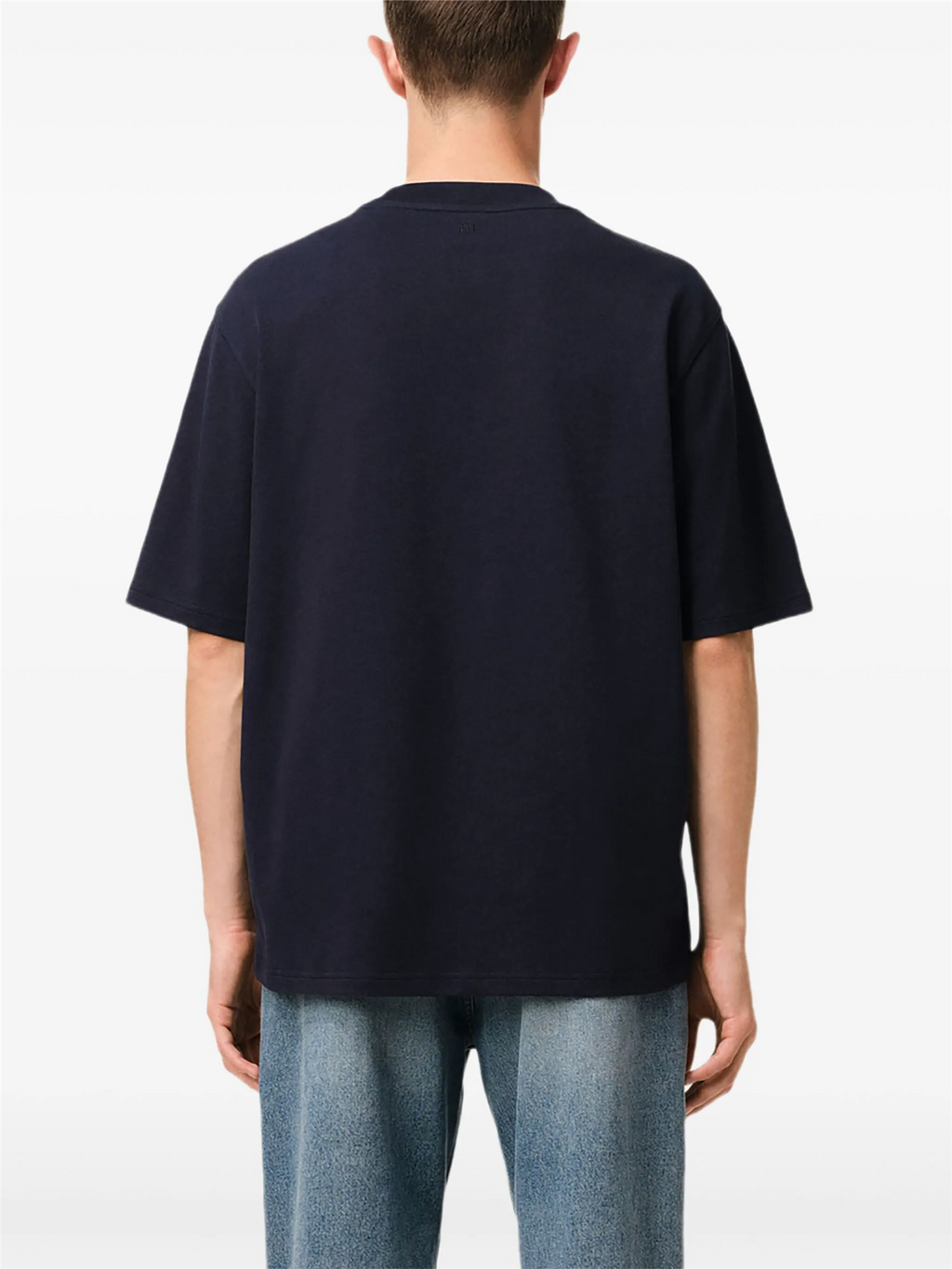 AMI DE COEUR LOGO PATCH T-SHIRT NAVY