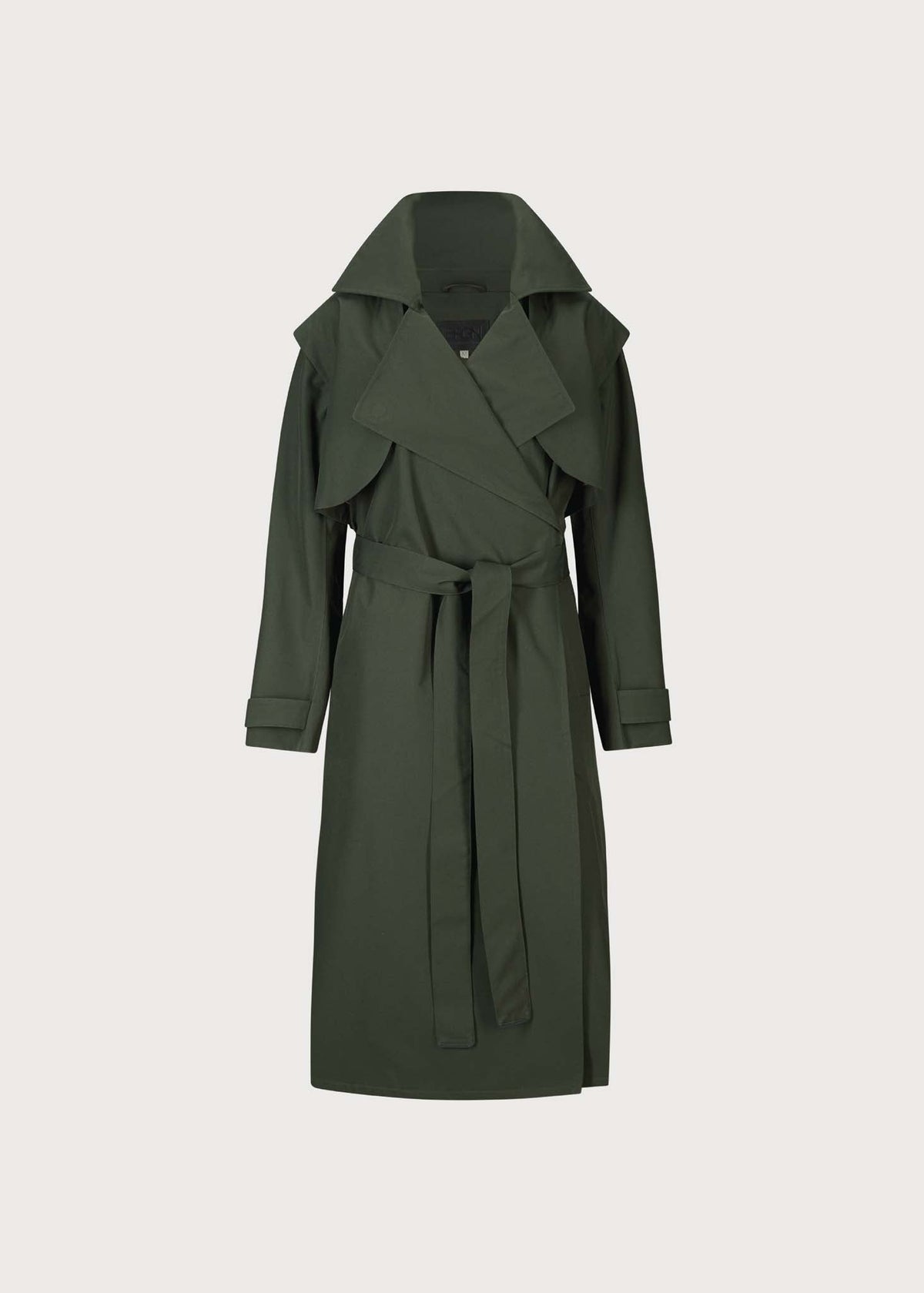 Regndråpe Trench Coat Rosin Dark Green