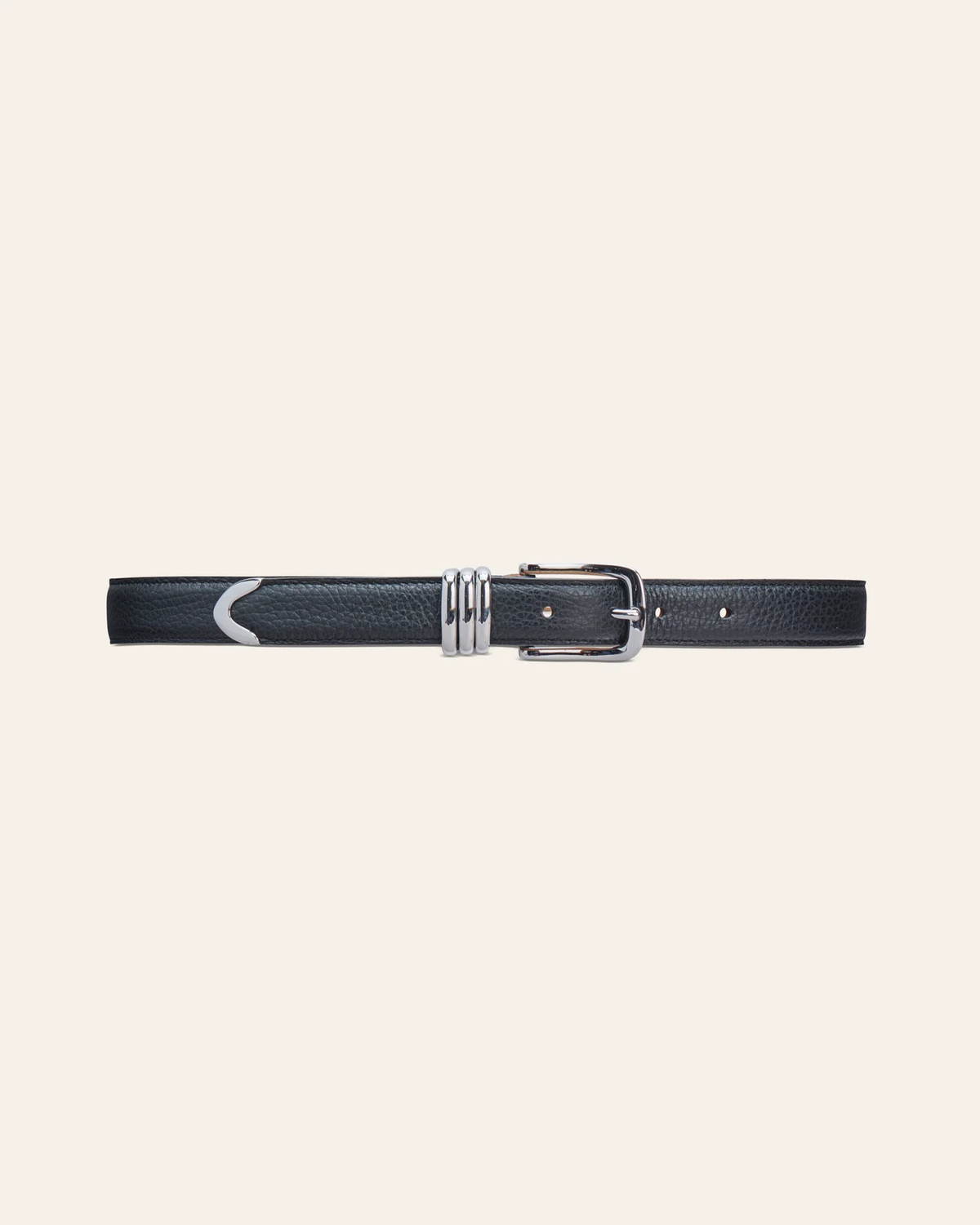 Tribel Belt BLACK SILVER