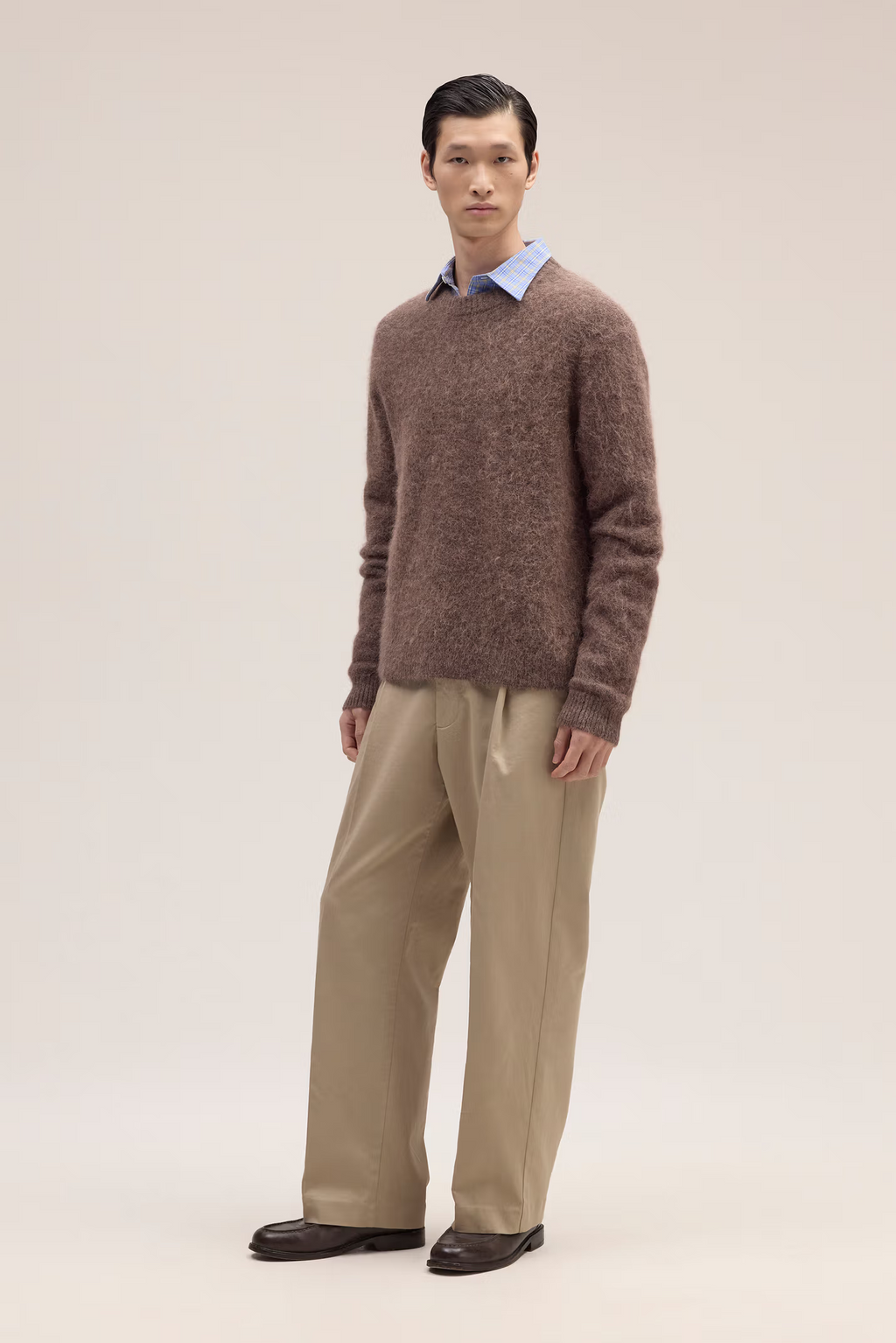 Russell Alpaca Blend Sweater 60012 Brown
