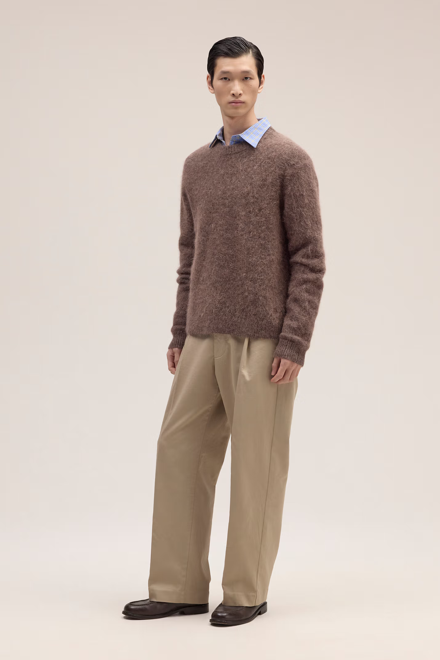 Russell Alpaca Blend Sweater 60012 Brown