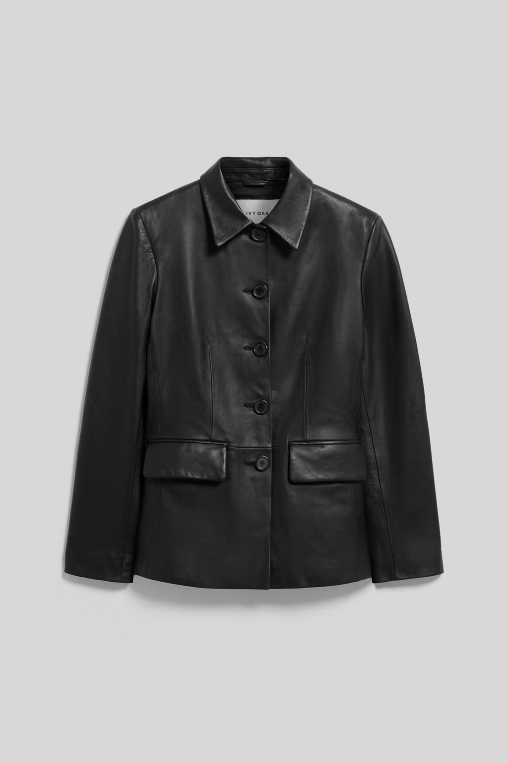 Liza Leather Jacket Black