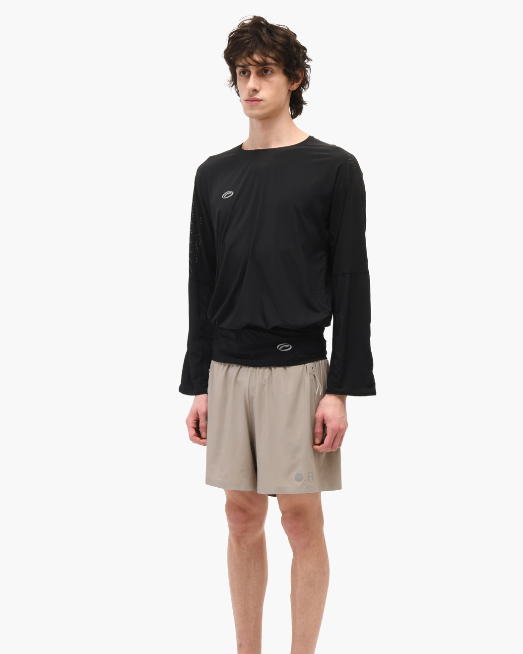 Perforated Longsleeve BLACK