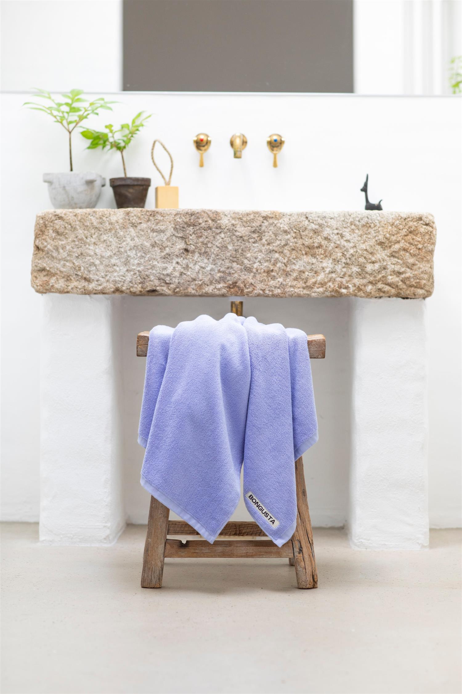 NARAM HAND TOWEL 50x80cm lavender blue
