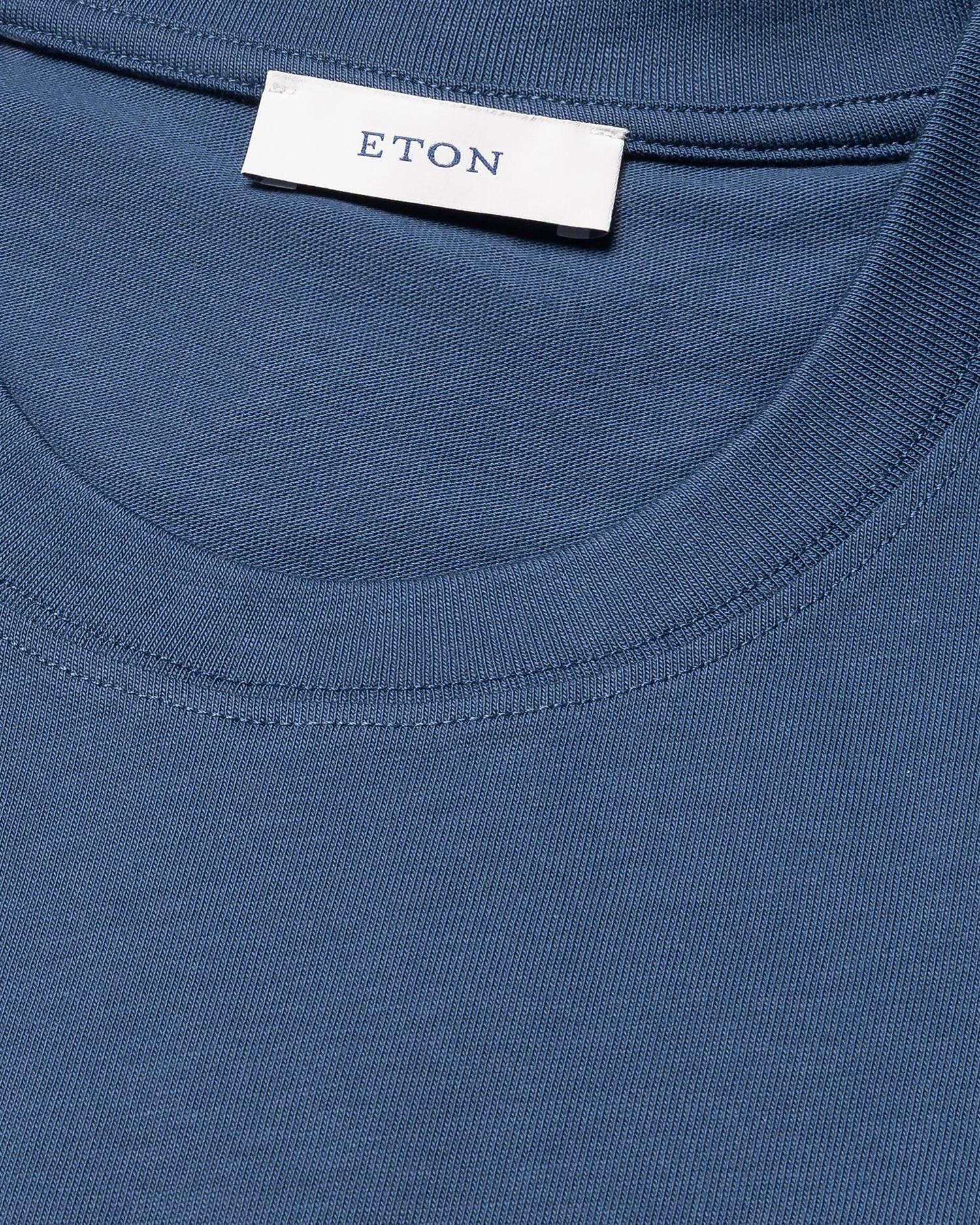 Single Jersey Supima Cotton T-shirt Mid Blue