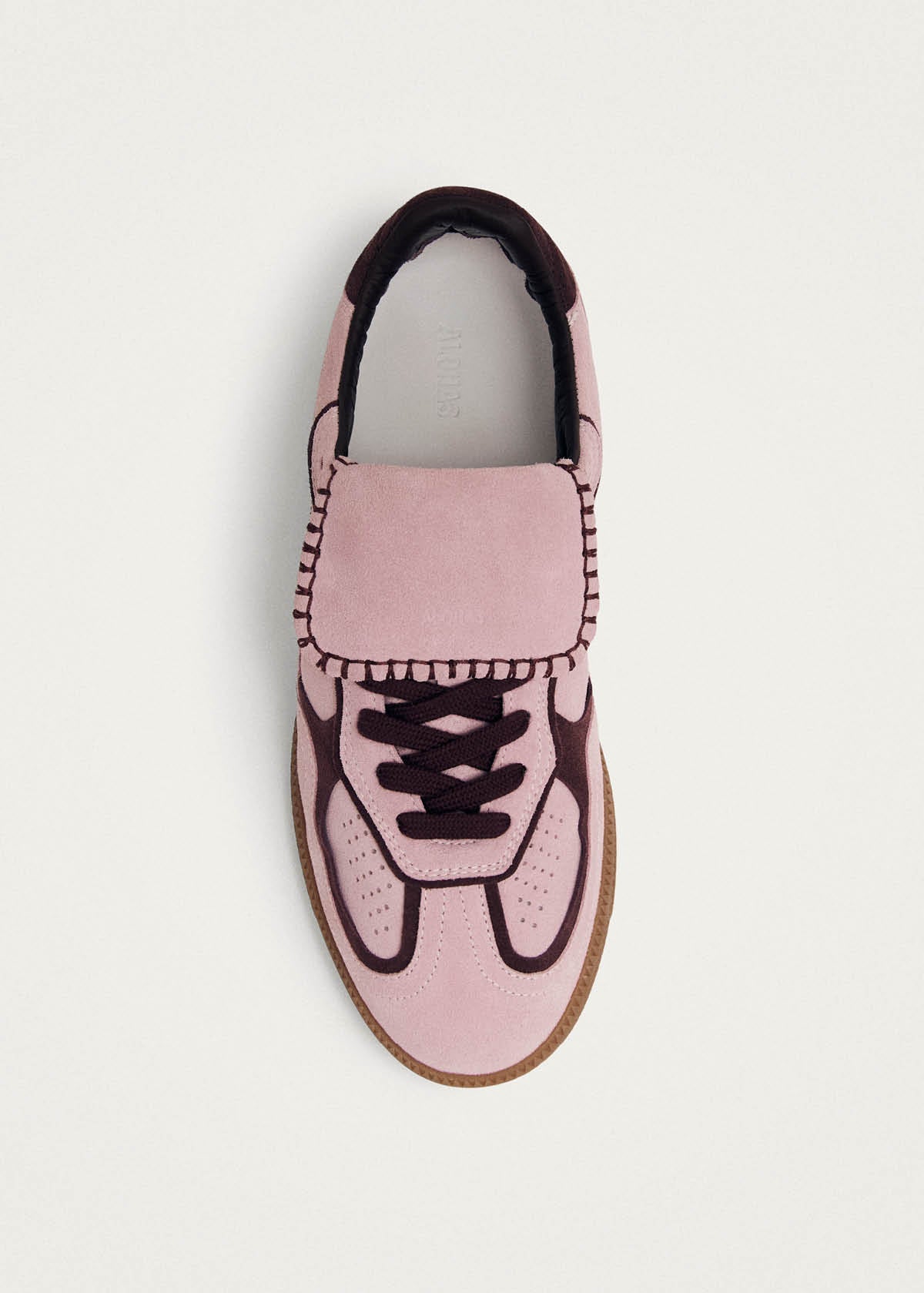 TB.490 CLUB SUEDE LEATHER SNEAKERS Pink