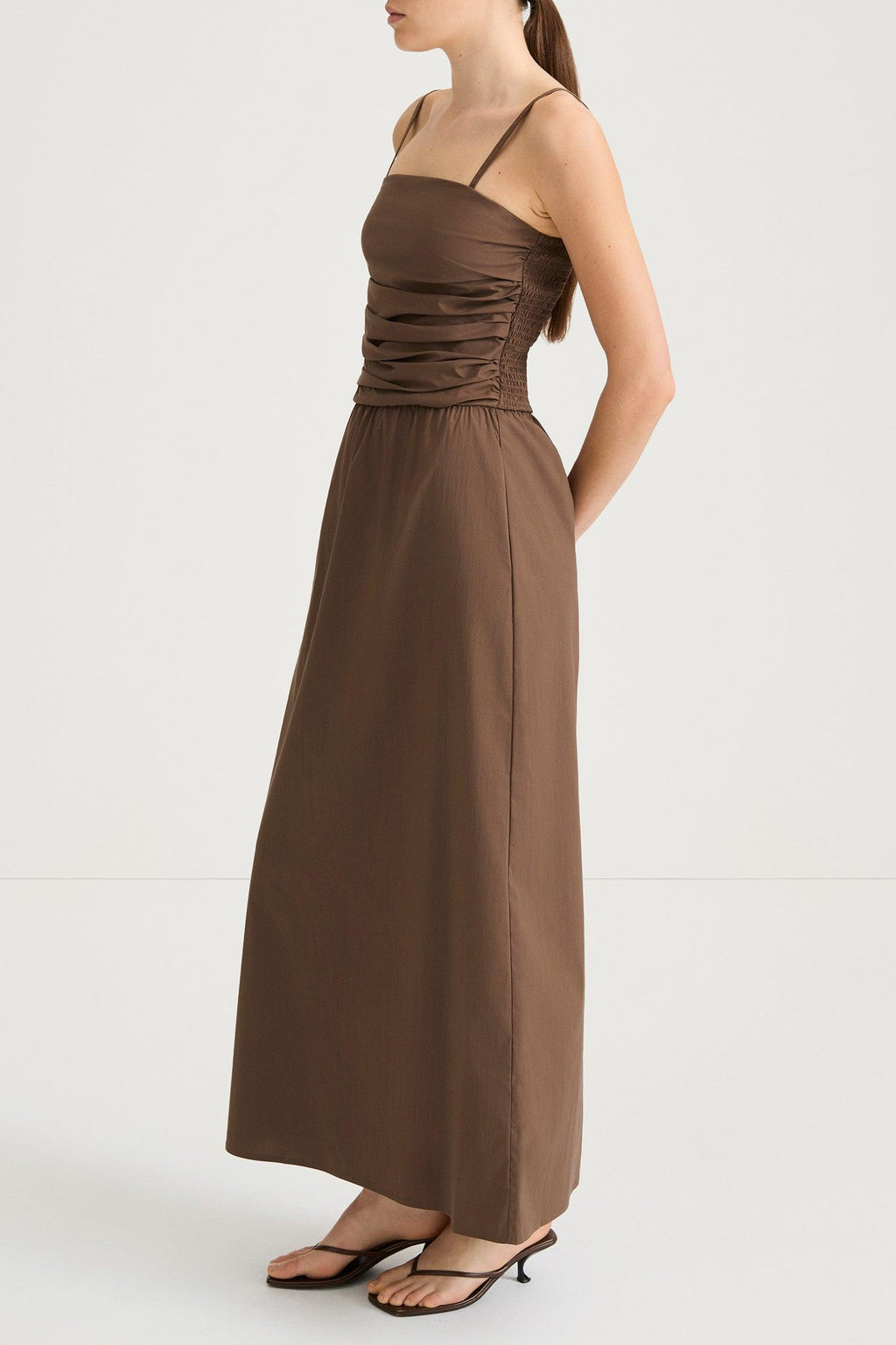JAMILA DRESS CACAO