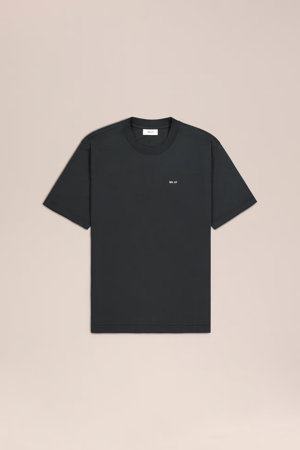 Adam Casual logo Pima T-shirt 3209 Black