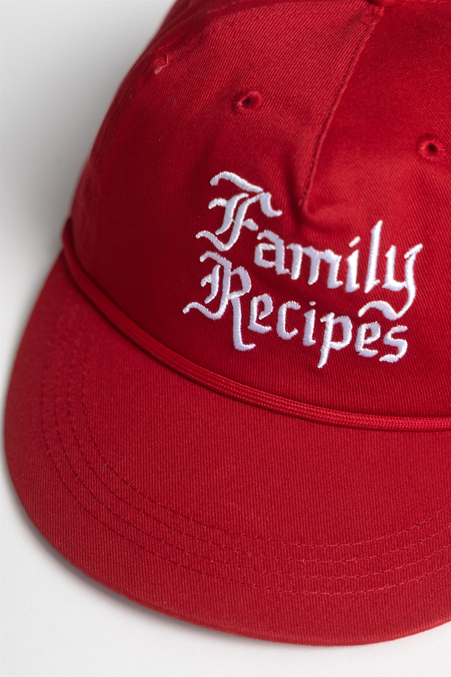 Family Recipes Trucker Cap Red