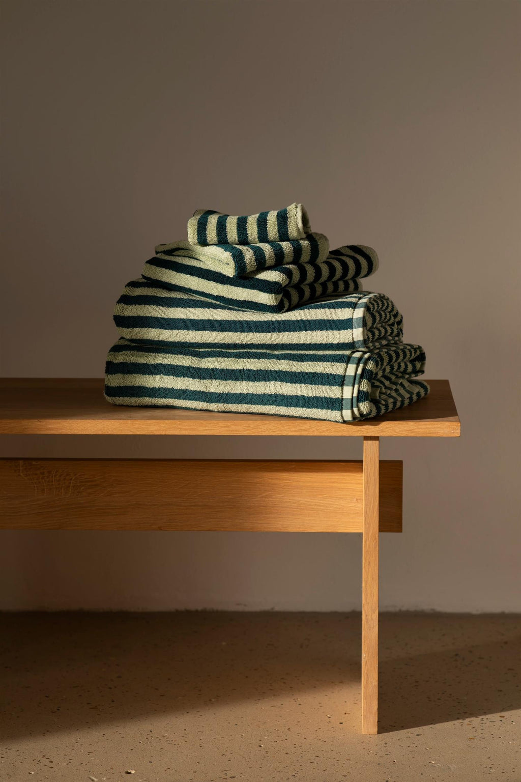 NARAM BATH TOWEL 100x150cm sea foam/deep teal
