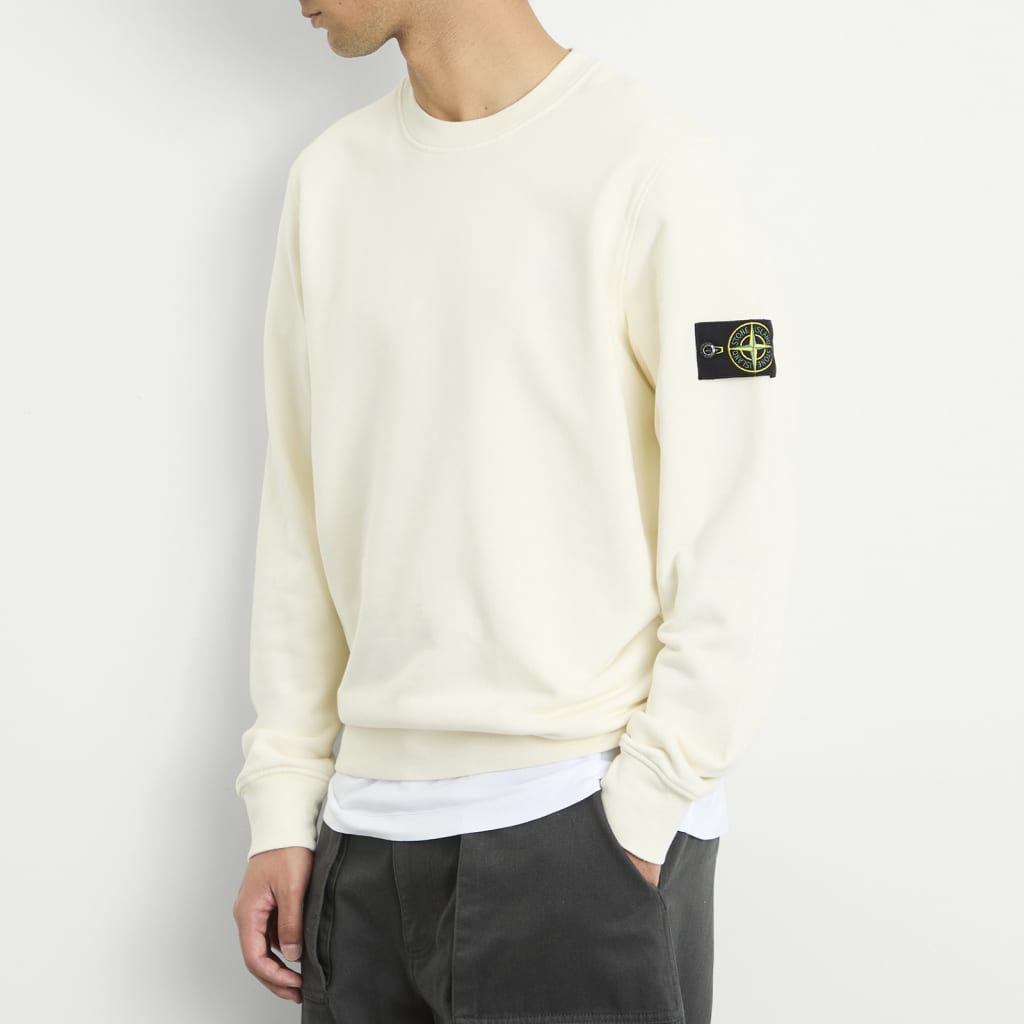 ORGANIC COTTON SWEATSHIRT IVORY