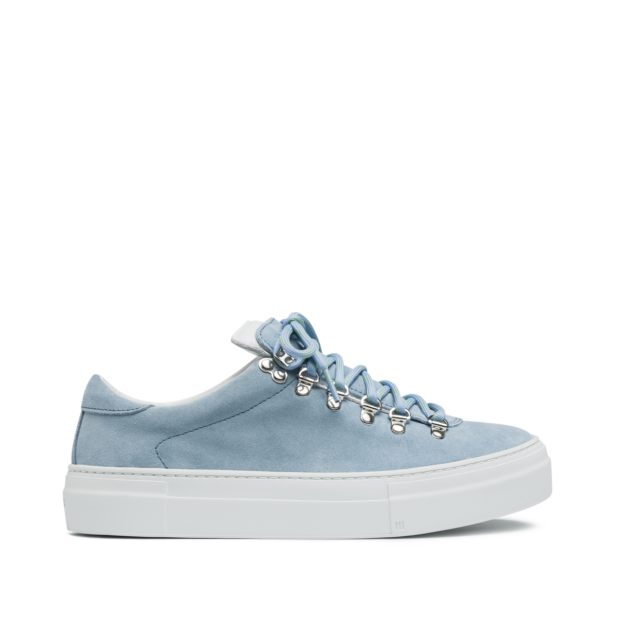 MAROSTICA LOW SUEDE PLATFORM POWDER BLUE
