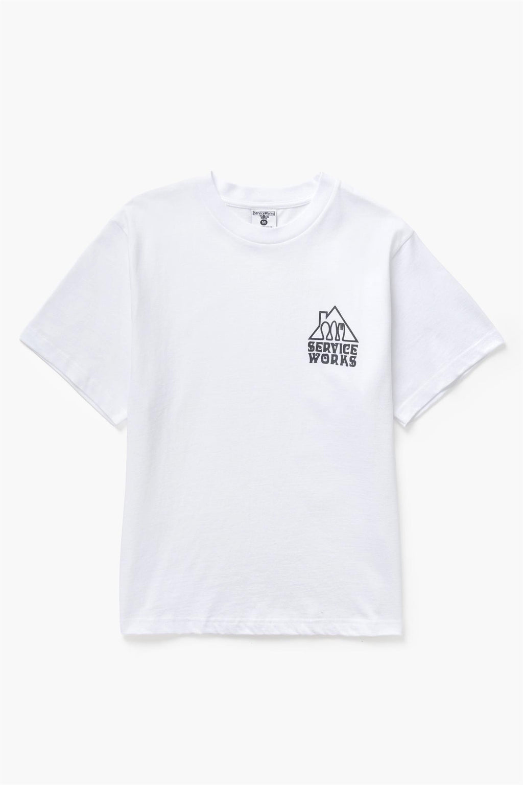 Home Comforts Chest Print T-shirt White
