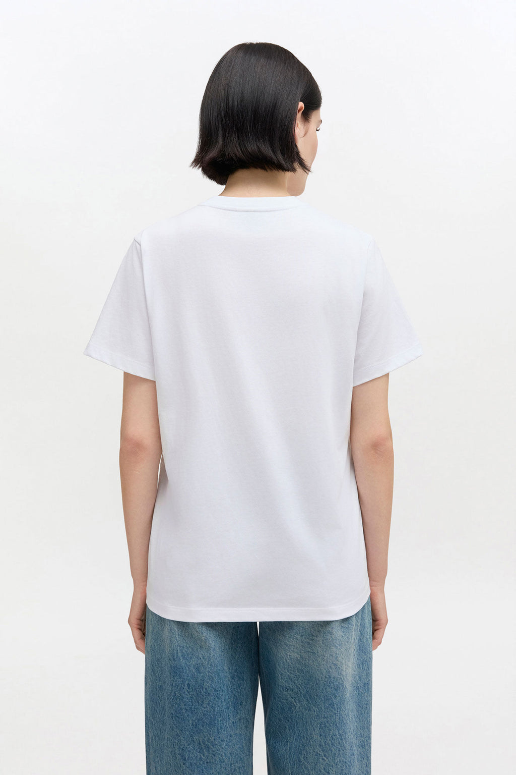 Graphic pony print T-shirt Bright White