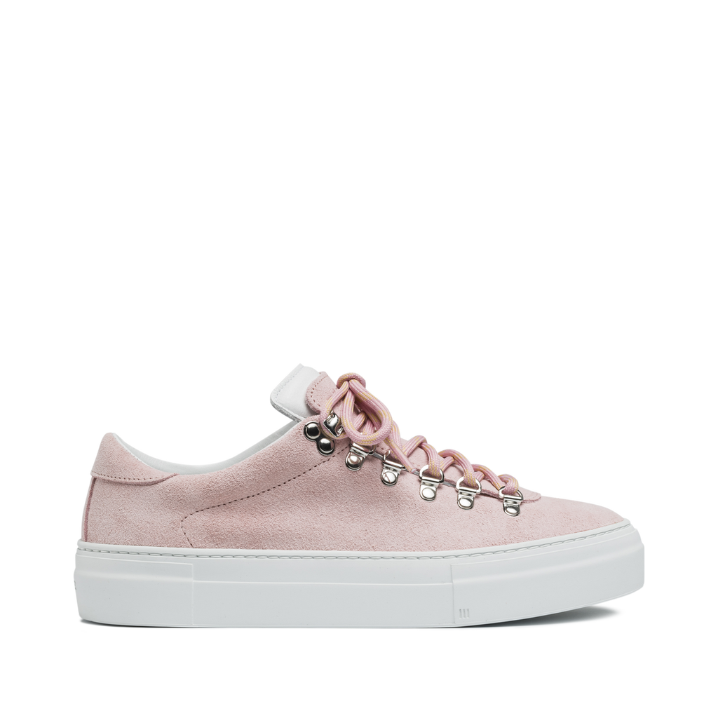 MAROSTICA LOW SUEDE PLATFORM BUBBLEGUM PINK