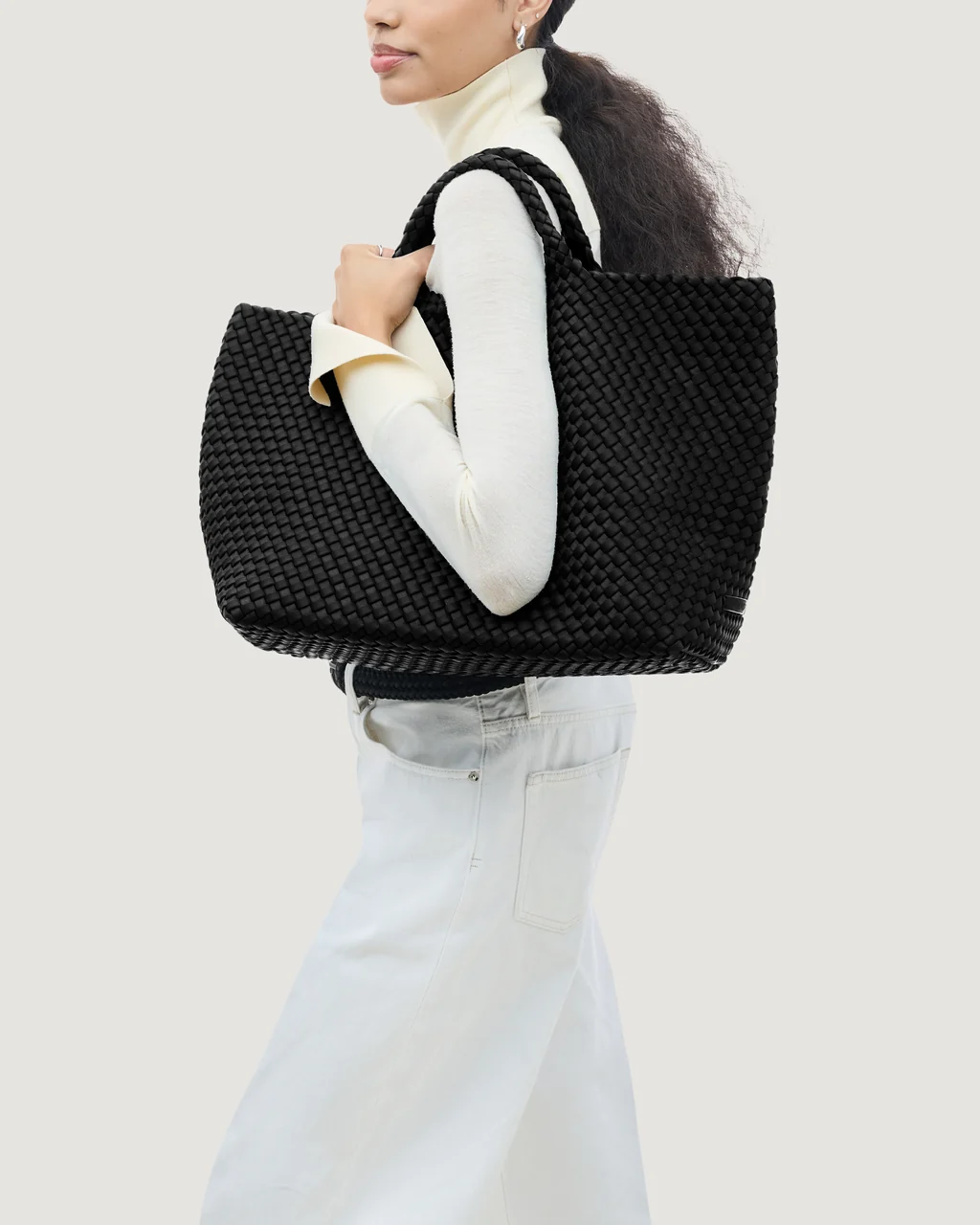 St Barths Large Tote Onyx Black