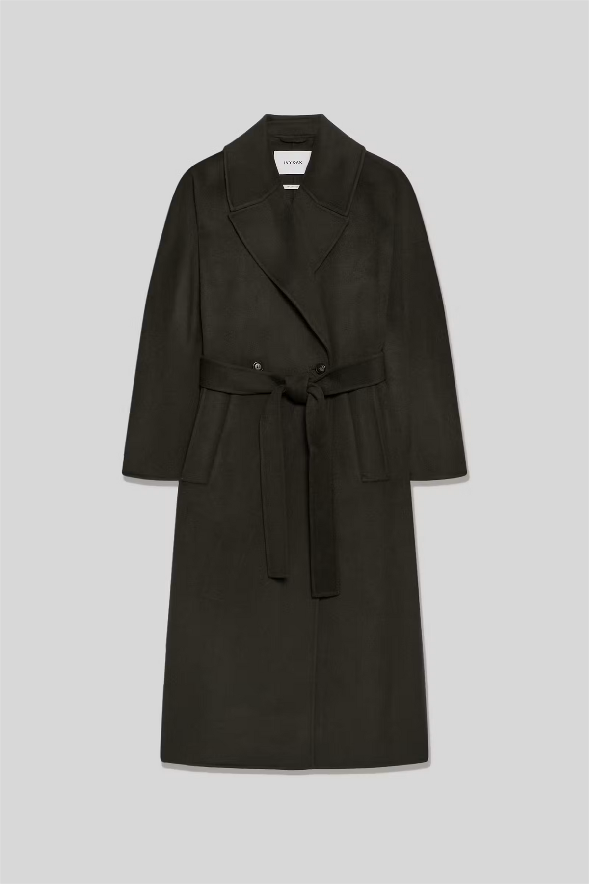 Cybele Wool Coat Seal Grey