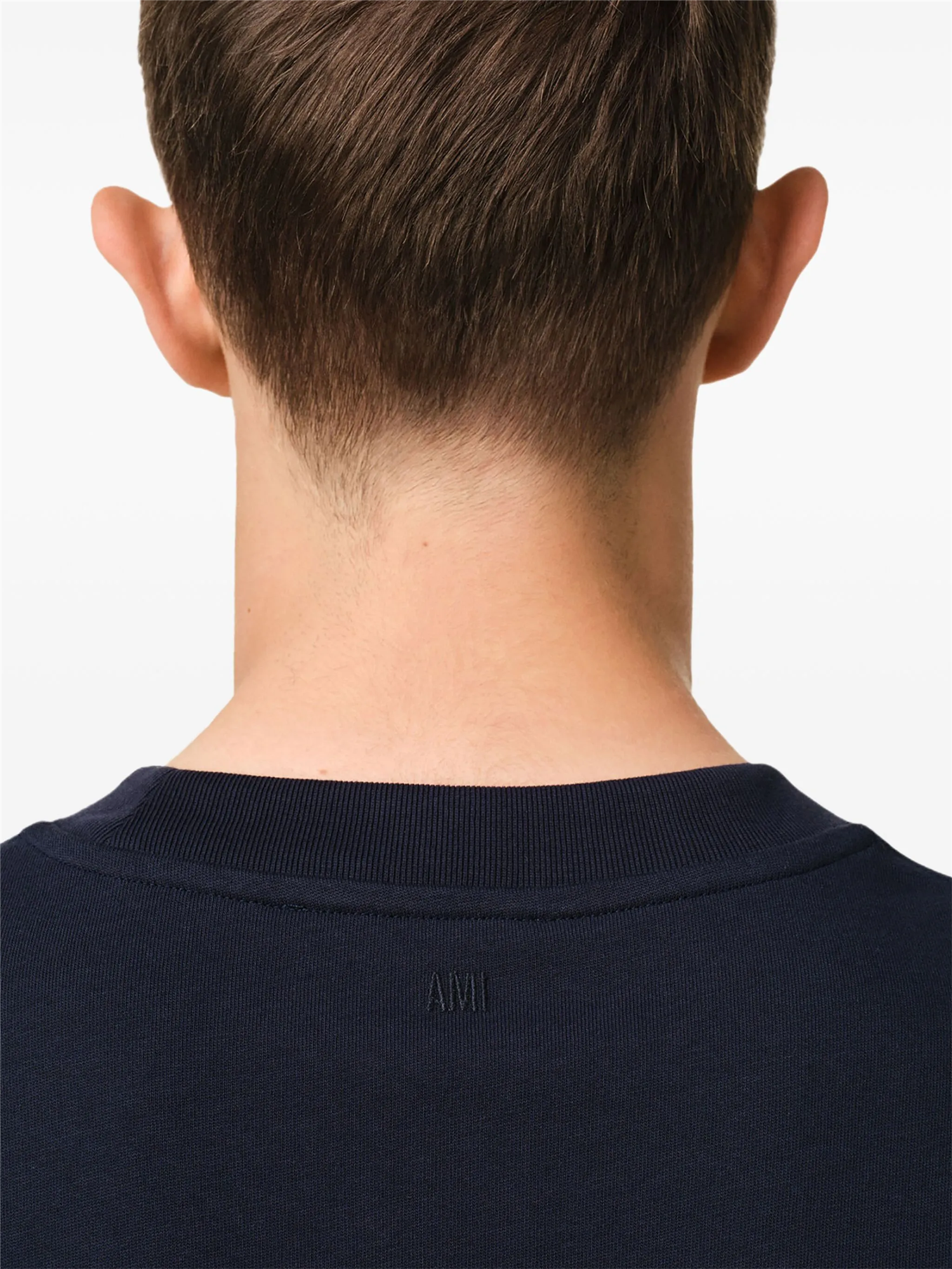 AMI DE COEUR LOGO PATCH T-SHIRT NAVY