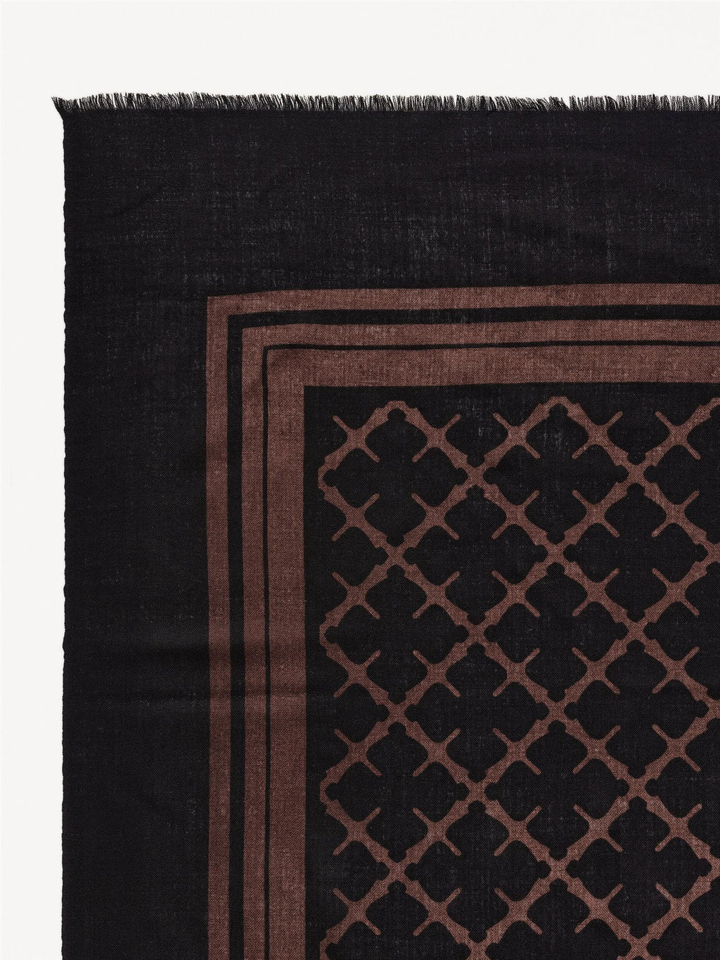 CORNELIS Wool Scarf Dark Chokolate