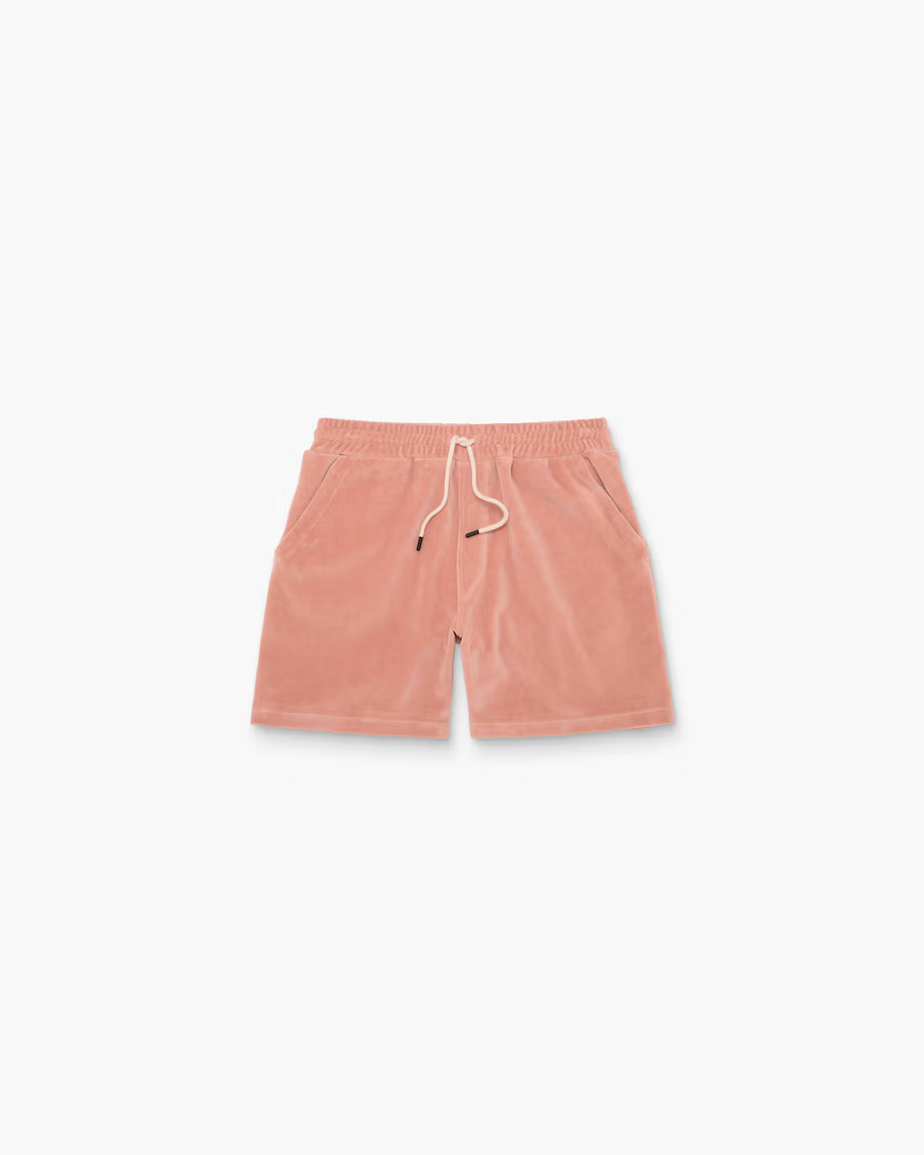 Cameo Velour Shorts Peach pink