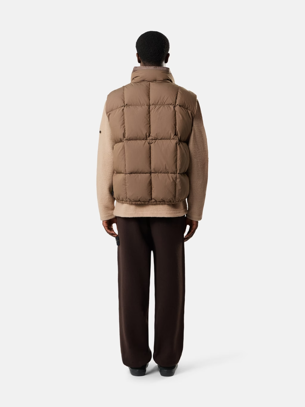 KNITTED RWS WOOL SWEATPANTS Brown