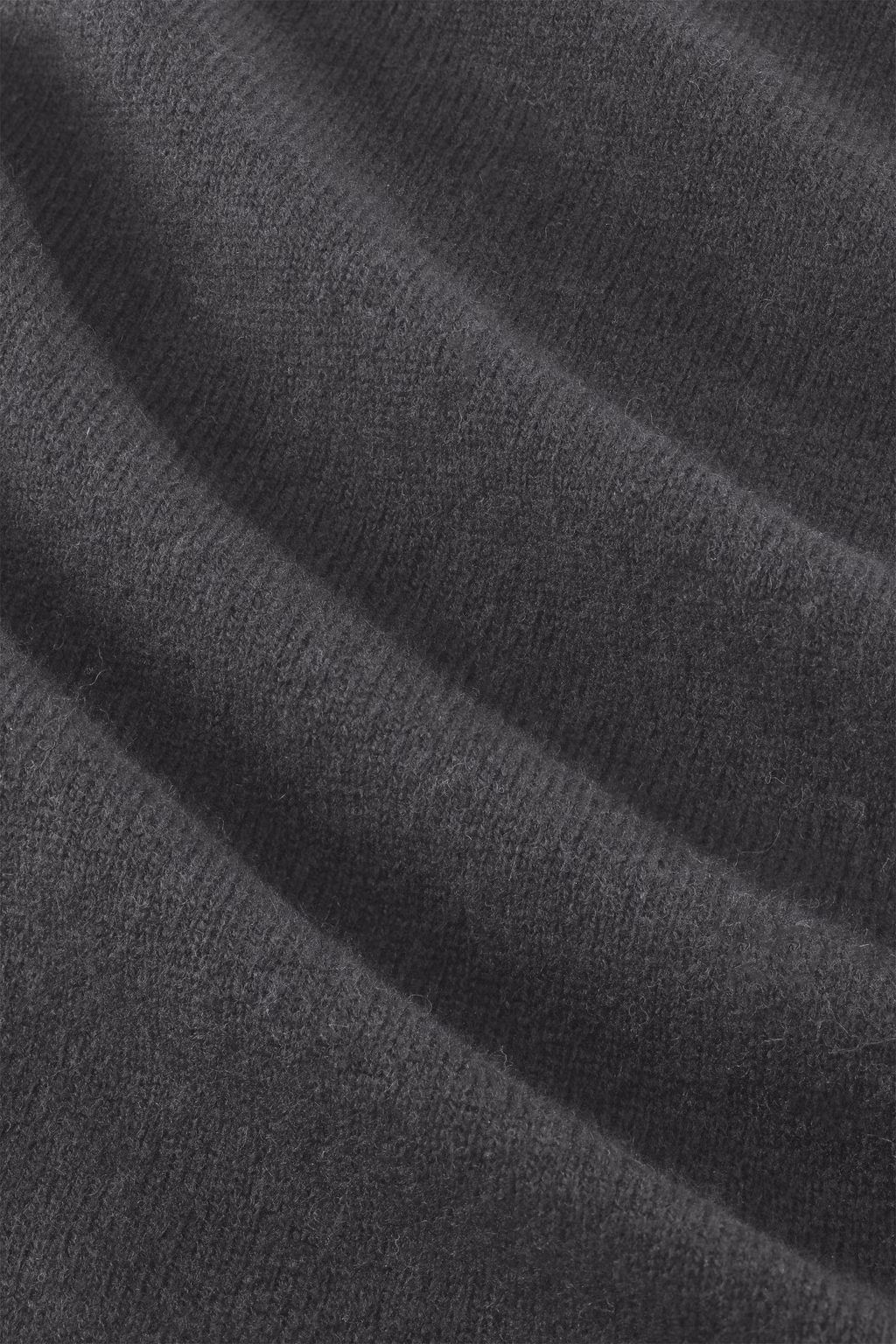 Triangle 6623 Smooth Wool Scarf Charcoal Mist