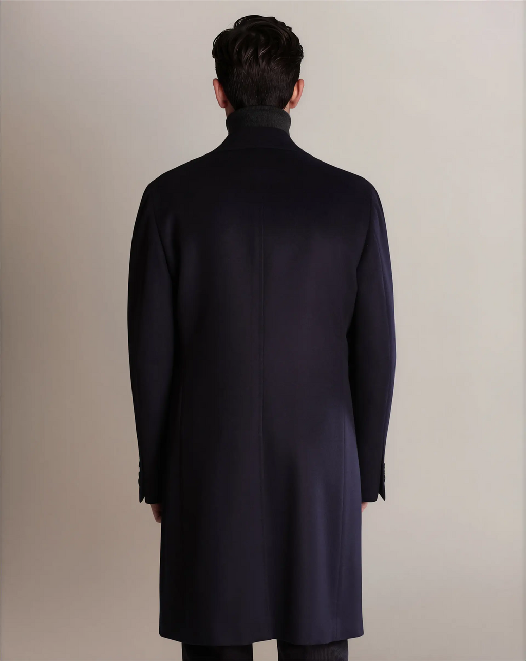 Mod 2 Wool Overcoat Navy