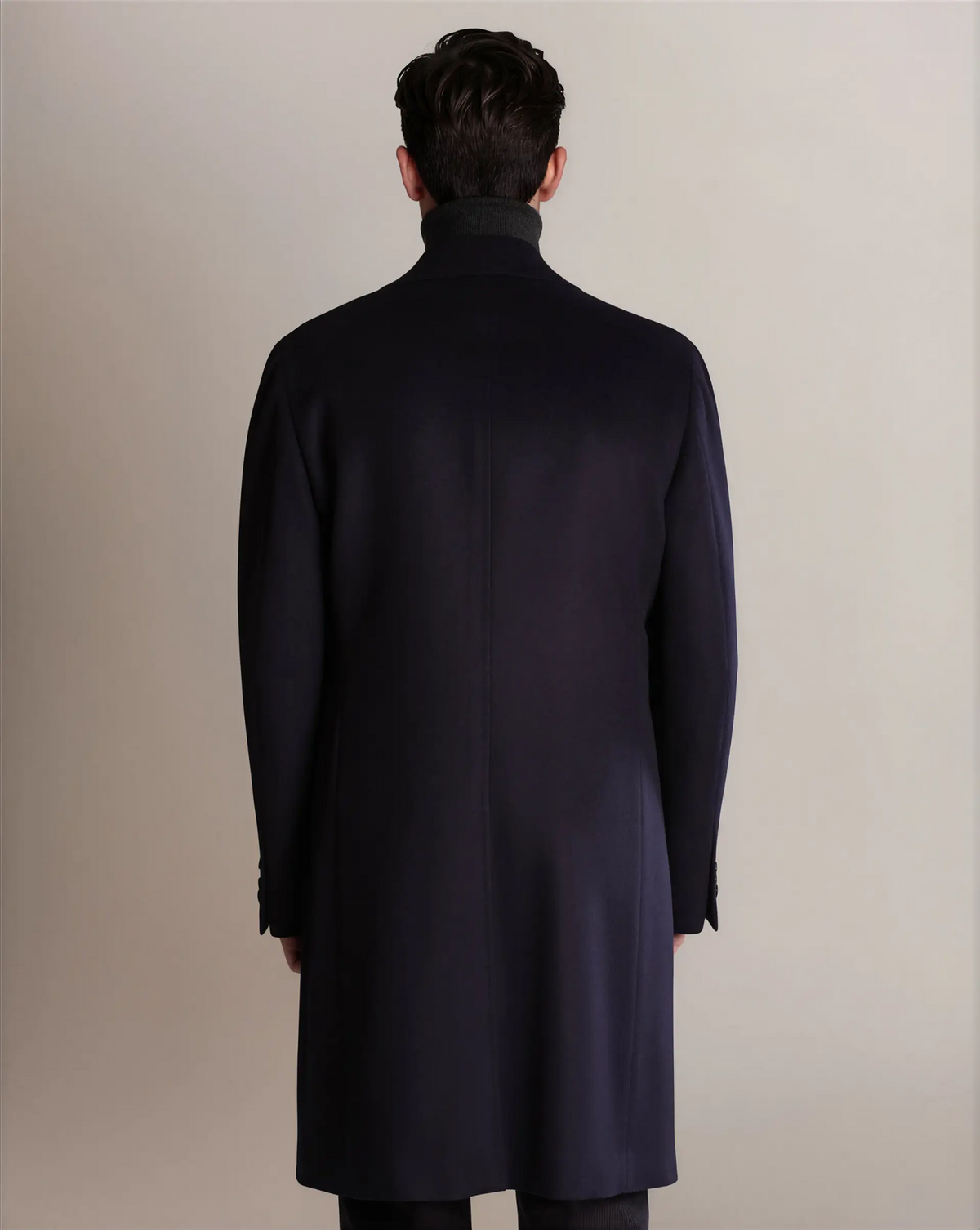 Mod 2 Wool Overcoat Navy