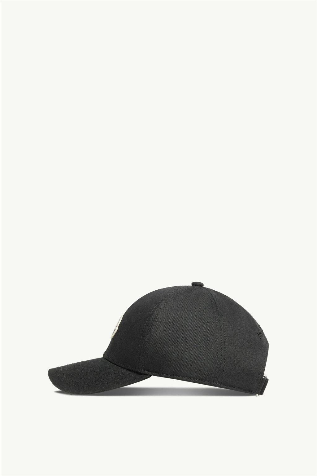 Cotton Gabardine Baseball CaP BLACK