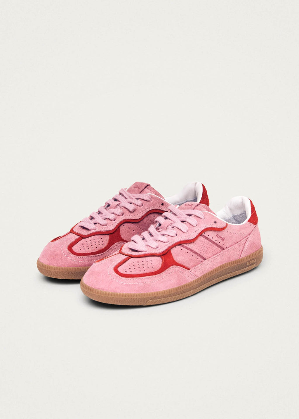TB.490 Leather Sneakers Rife Sea Pink