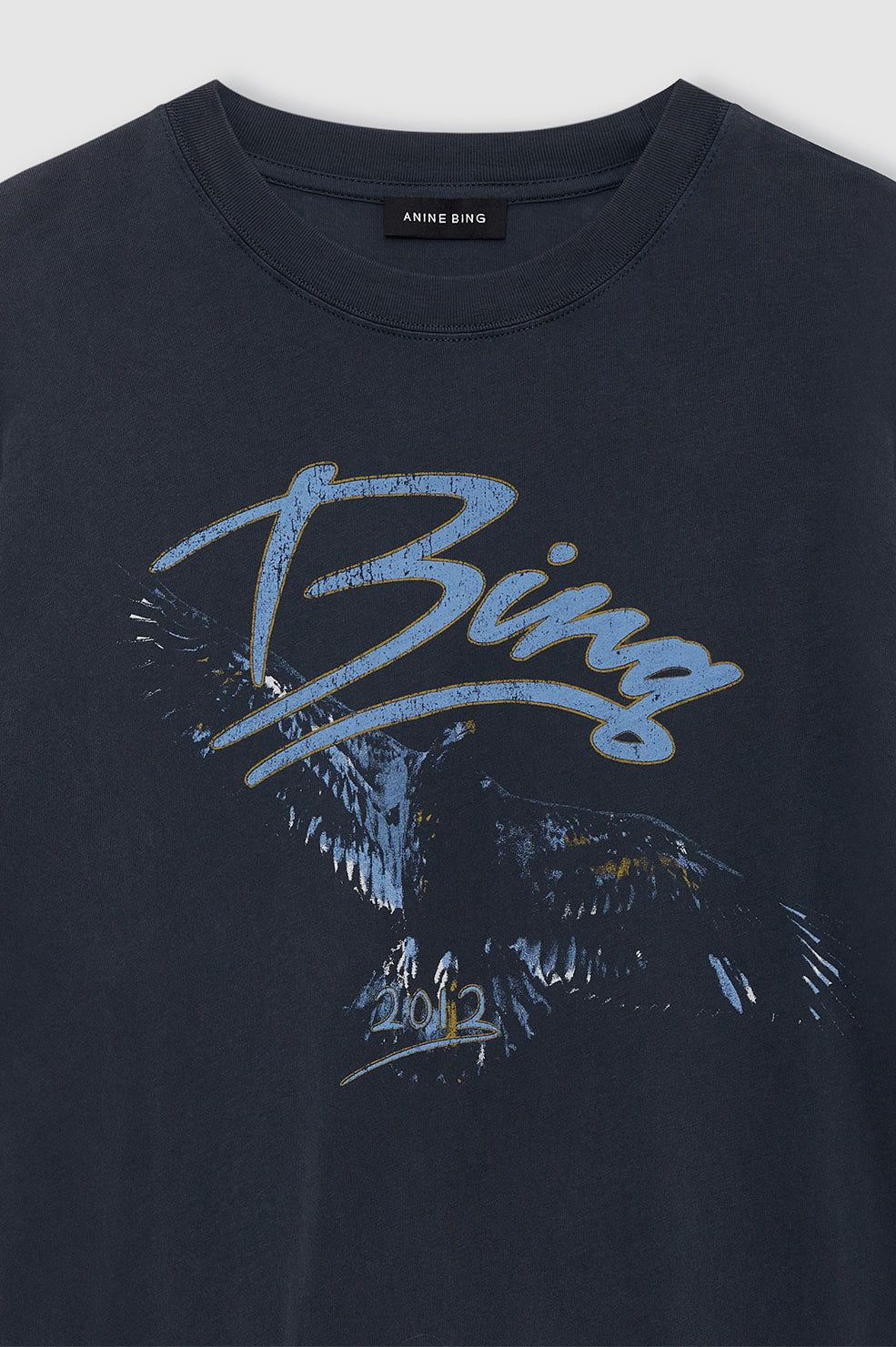 KENT EAGLE T-SHIRT WASHED BLACK