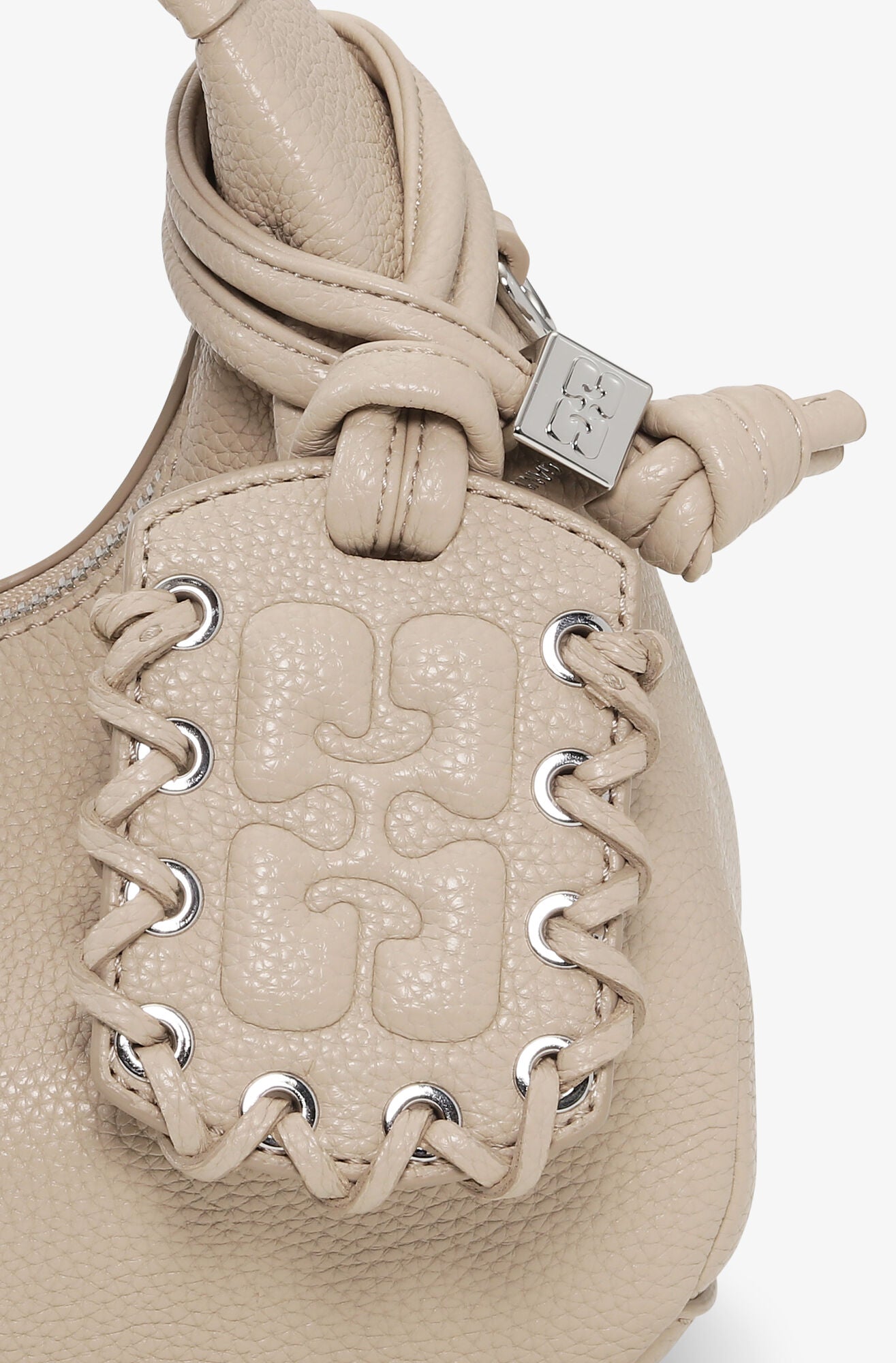 Mini Hobo Bag White Pepper