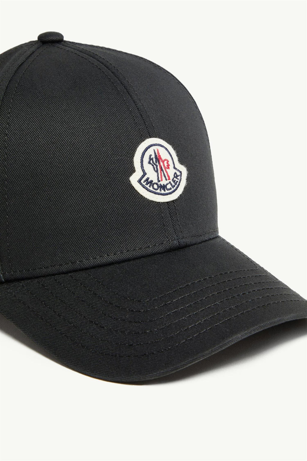 Cotton Gabardine Baseball CaP BLACK