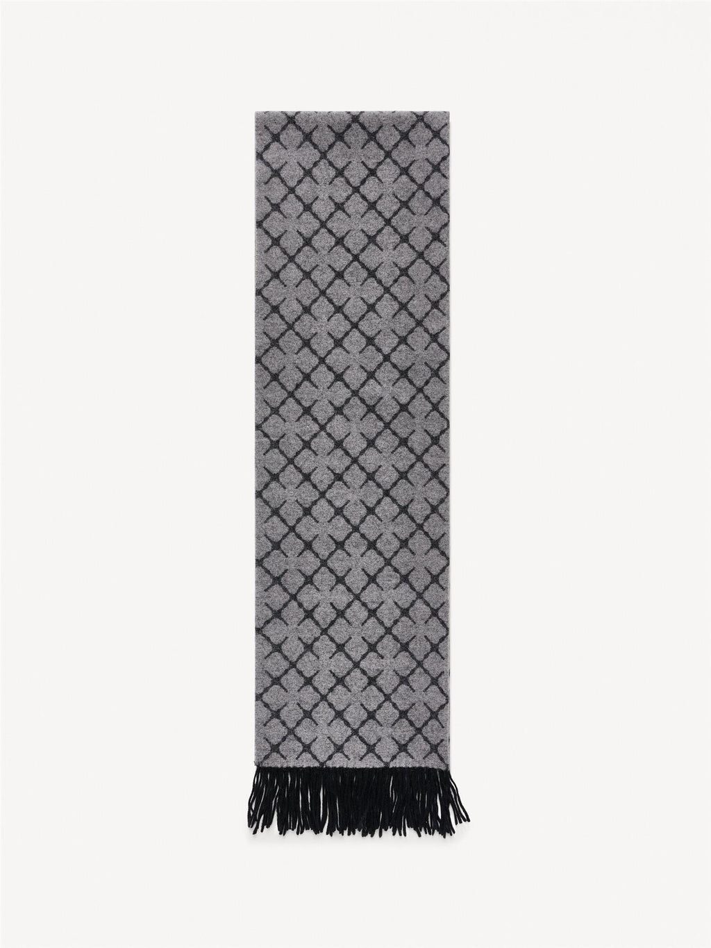 ORTEGA Cashmere Blend Scarf LIGHT GREY MELANGE