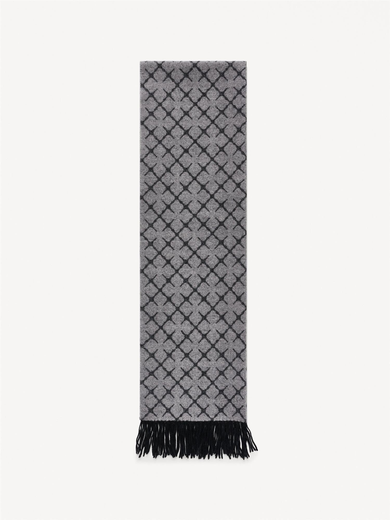 ORTEGA Cashmere Blend Scarf LIGHT GREY MELANGE