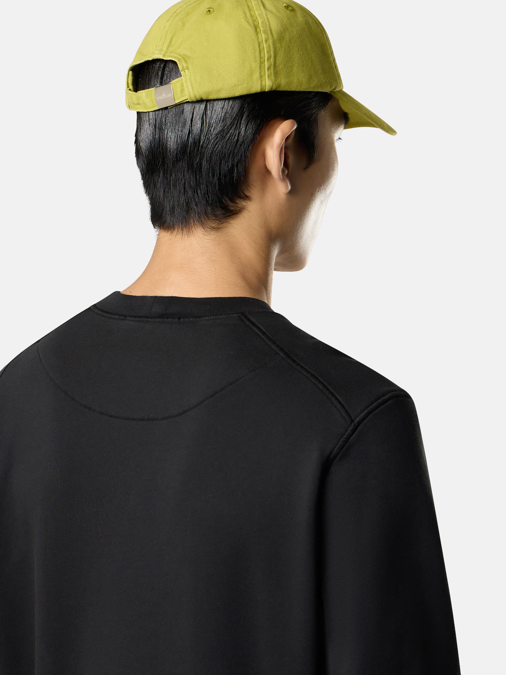 ORGANIC COTTON SWEATSHIRT BLACK