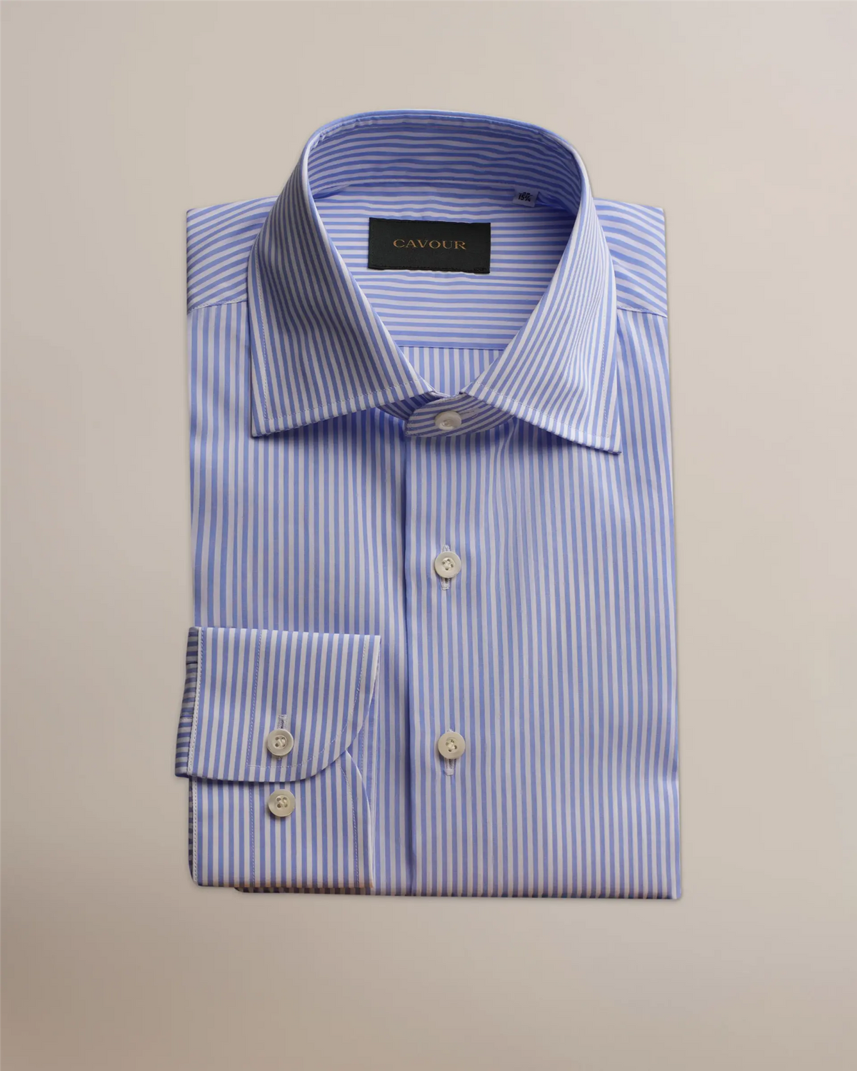 Bengal Stripe Dress Shirt Blue