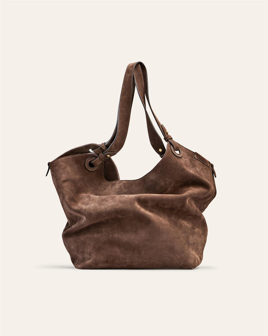 SOHO Suede Shoulder Bag Umber