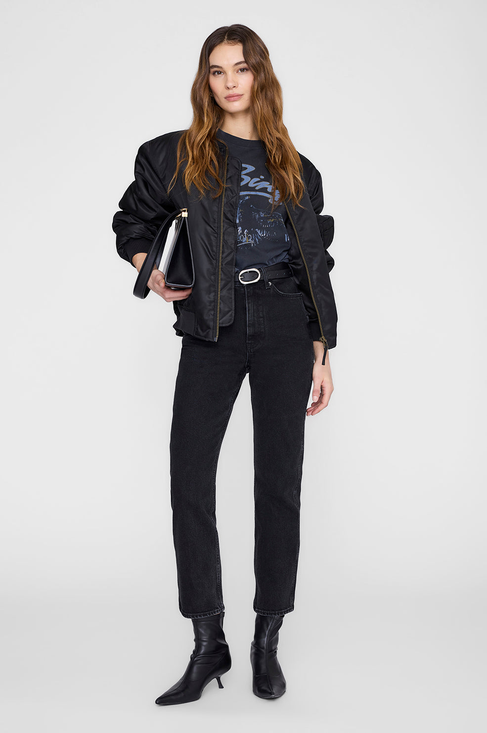 KENT EAGLE T-SHIRT WASHED BLACK