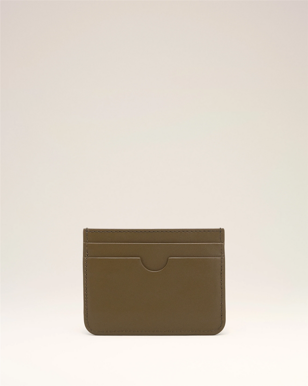 AMI DE COEUR LEATHER CARD HOLDER BRONZE