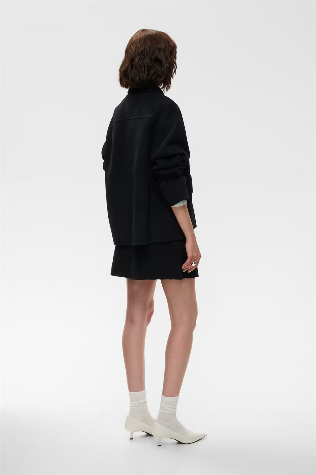 Jocasta Wool Blend Jacket Black