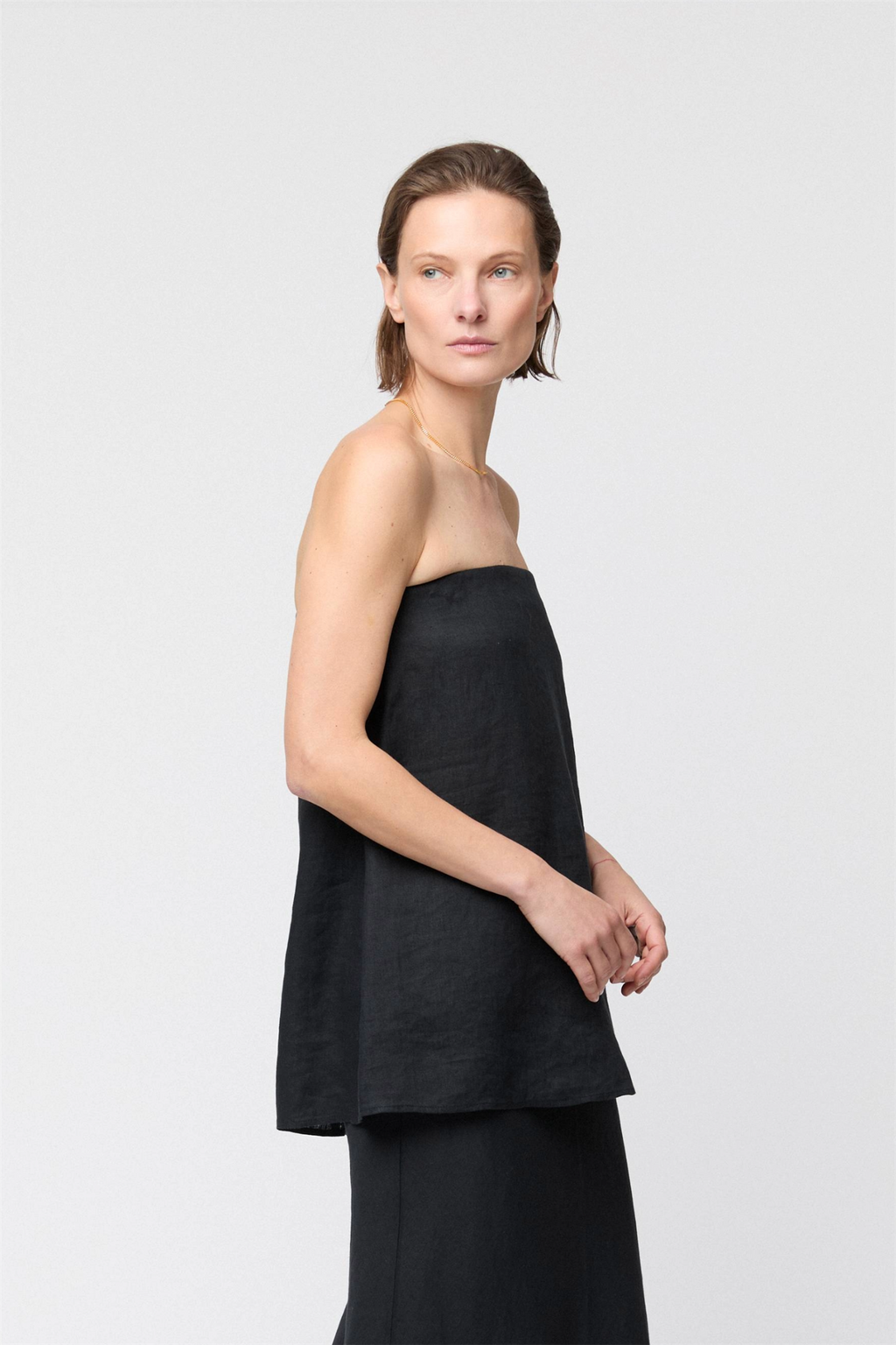 Santorini Top Jet Black