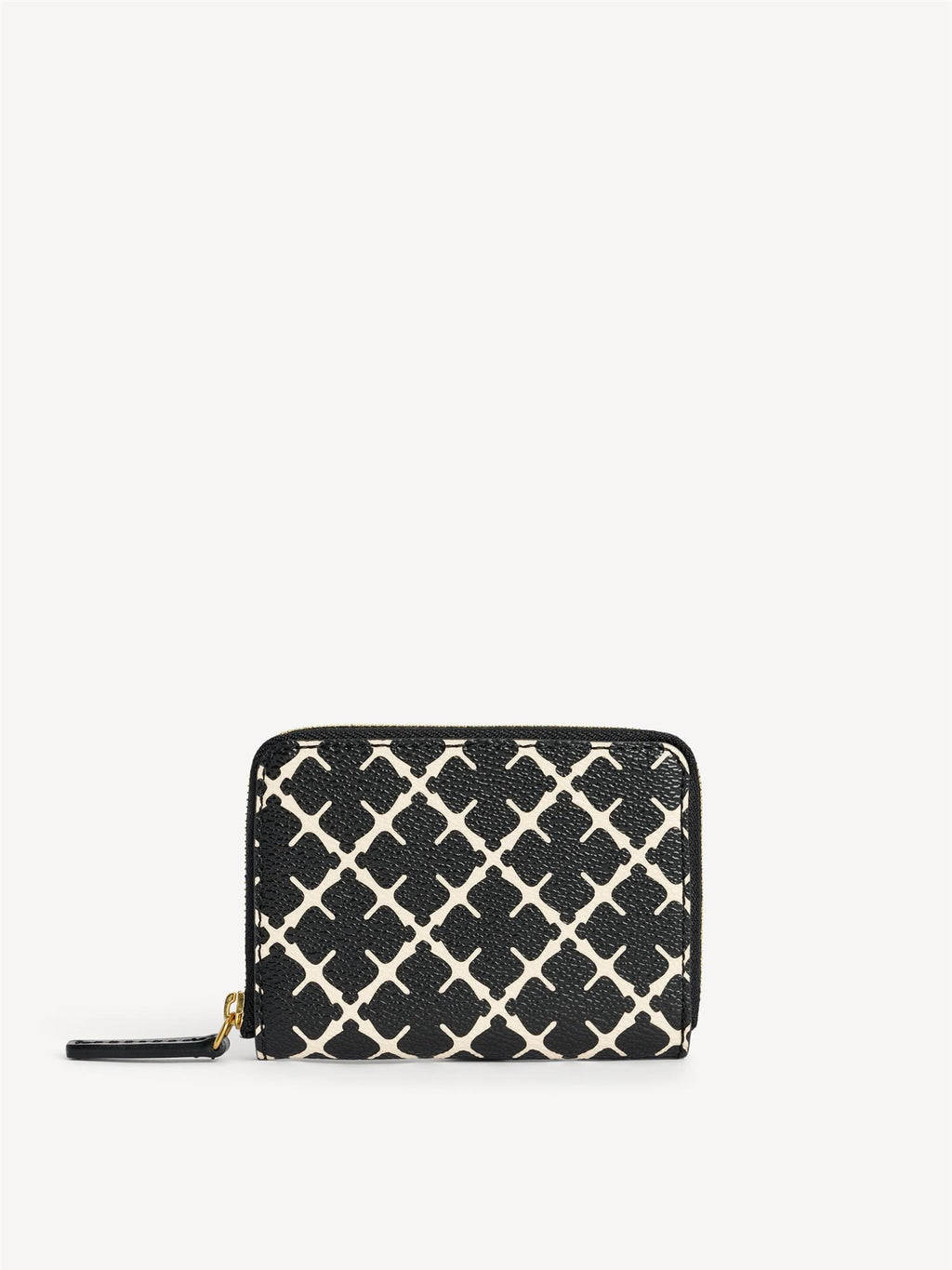ELIA PRINTED COIN PURSE WALLET BLACK