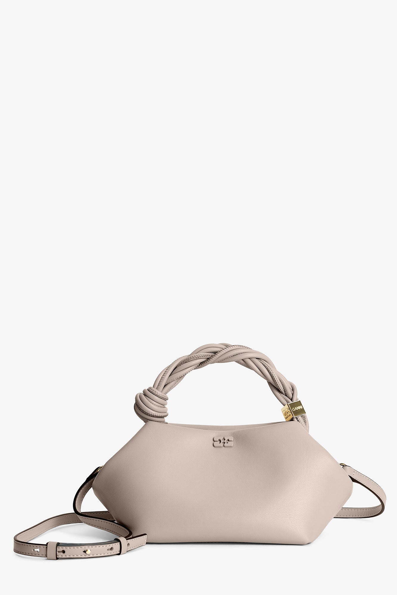 Ganni Bou Bag Small Oyster Gray