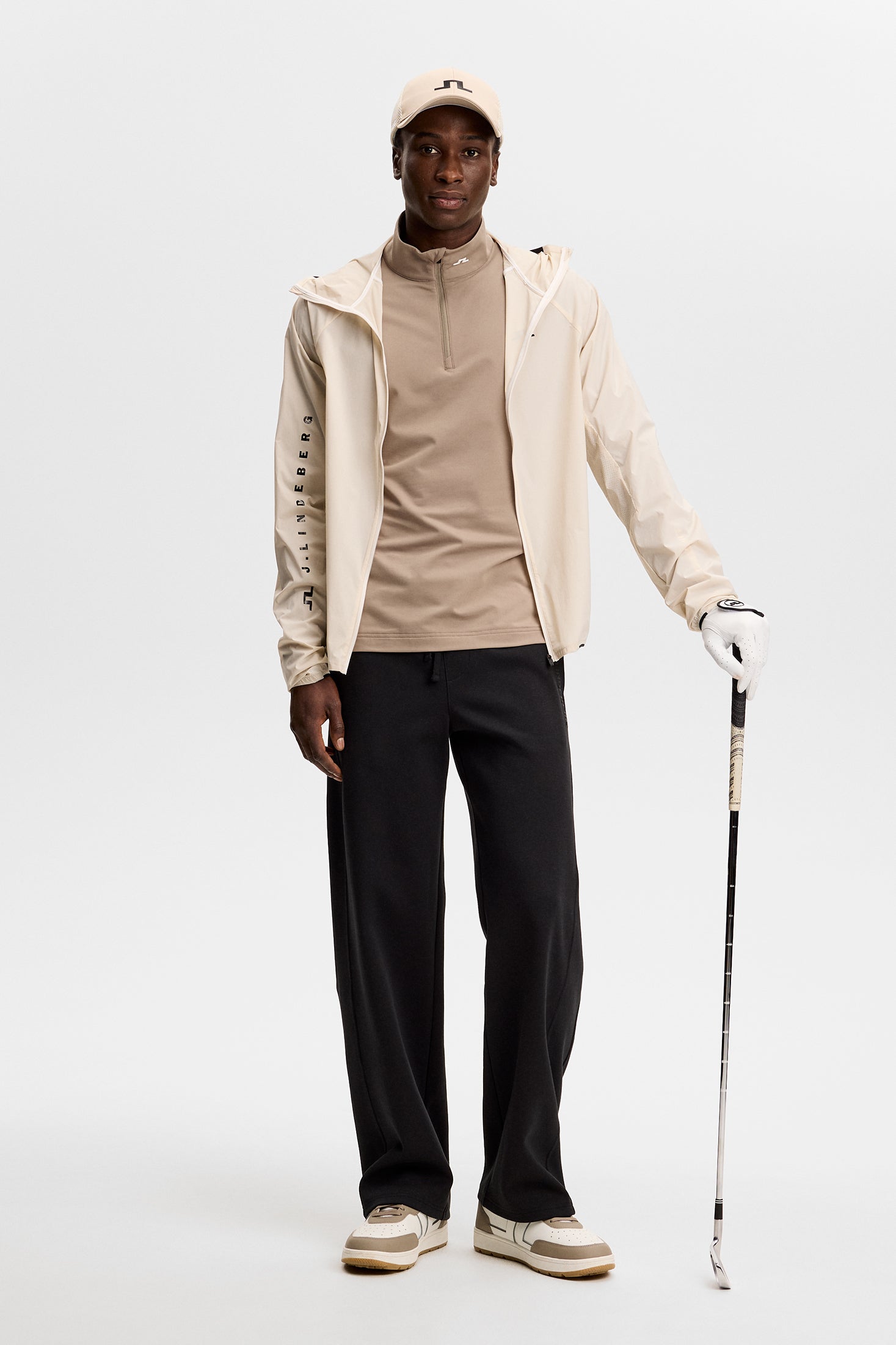 Tour Tech Mid Layer Half-Zip Sweater Brindle